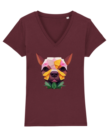bulldog Burgundy