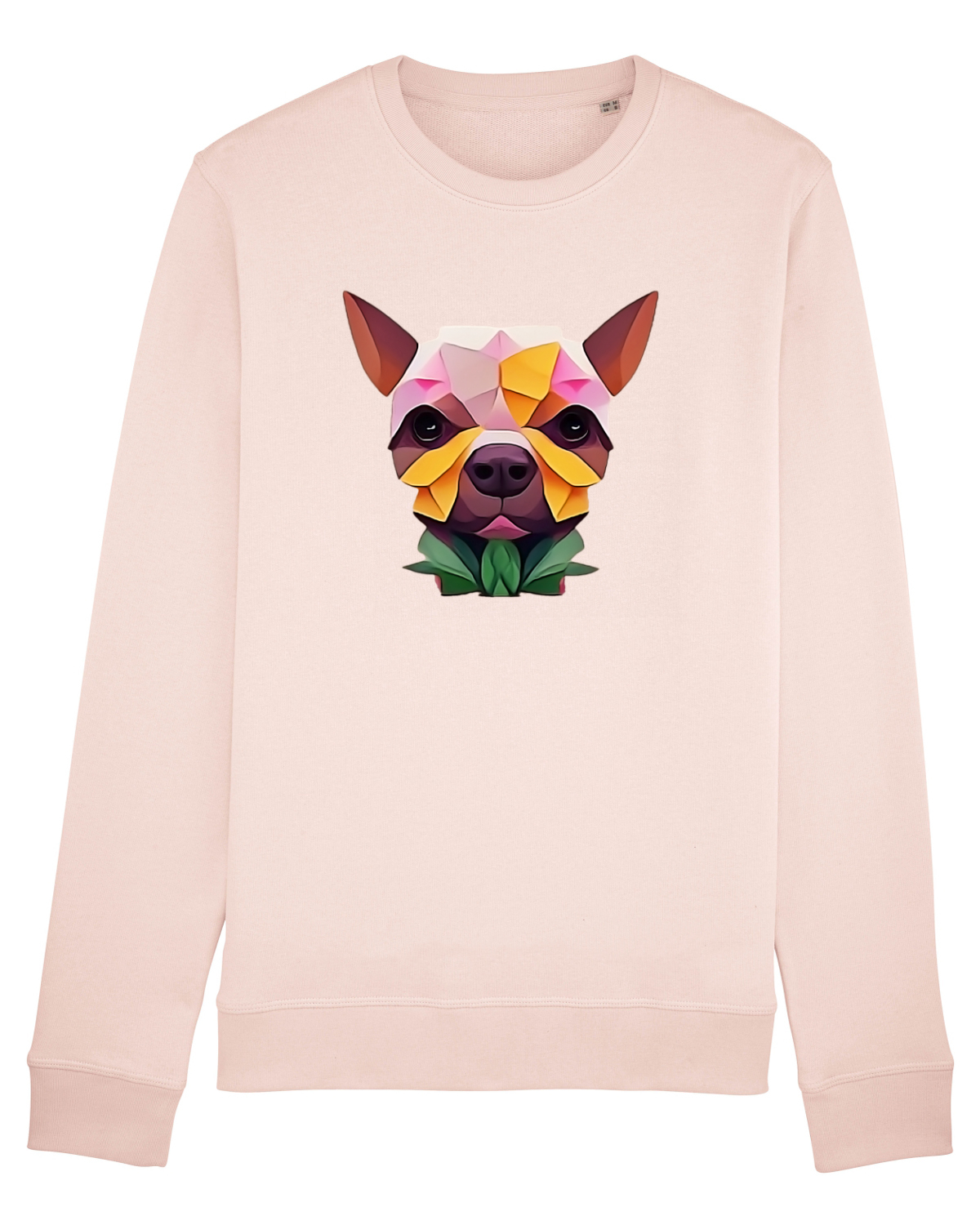 Bluză mânecă lungă Unisex Rise Candy Pink