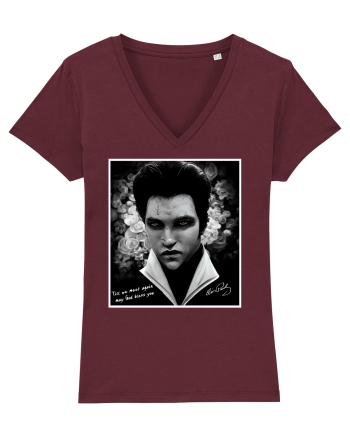 Elvis Presley Burgundy