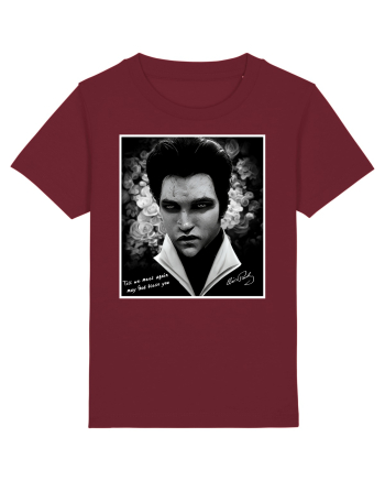 Elvis Presley Burgundy