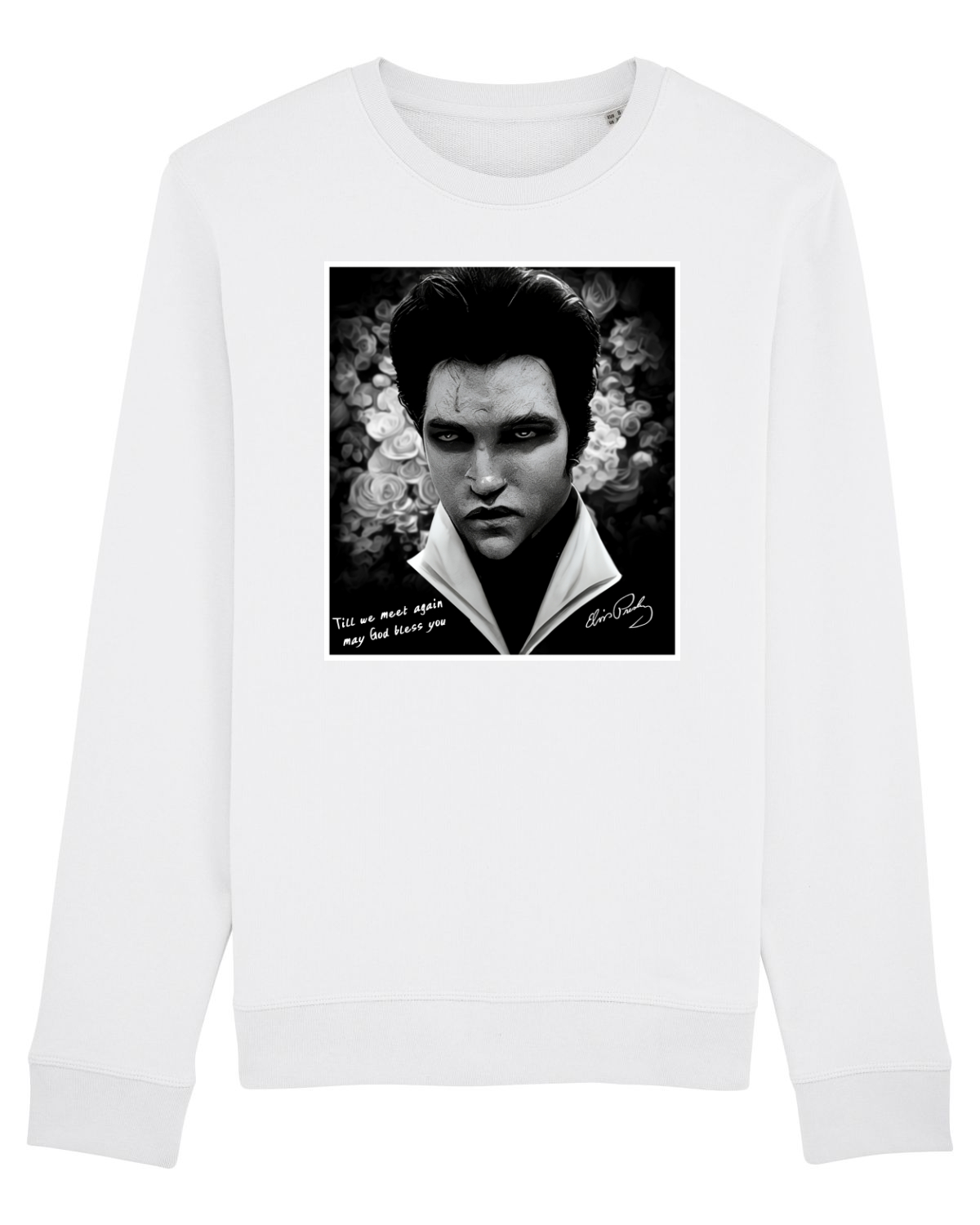 Bluză mânecă lungă Unisex Rise White