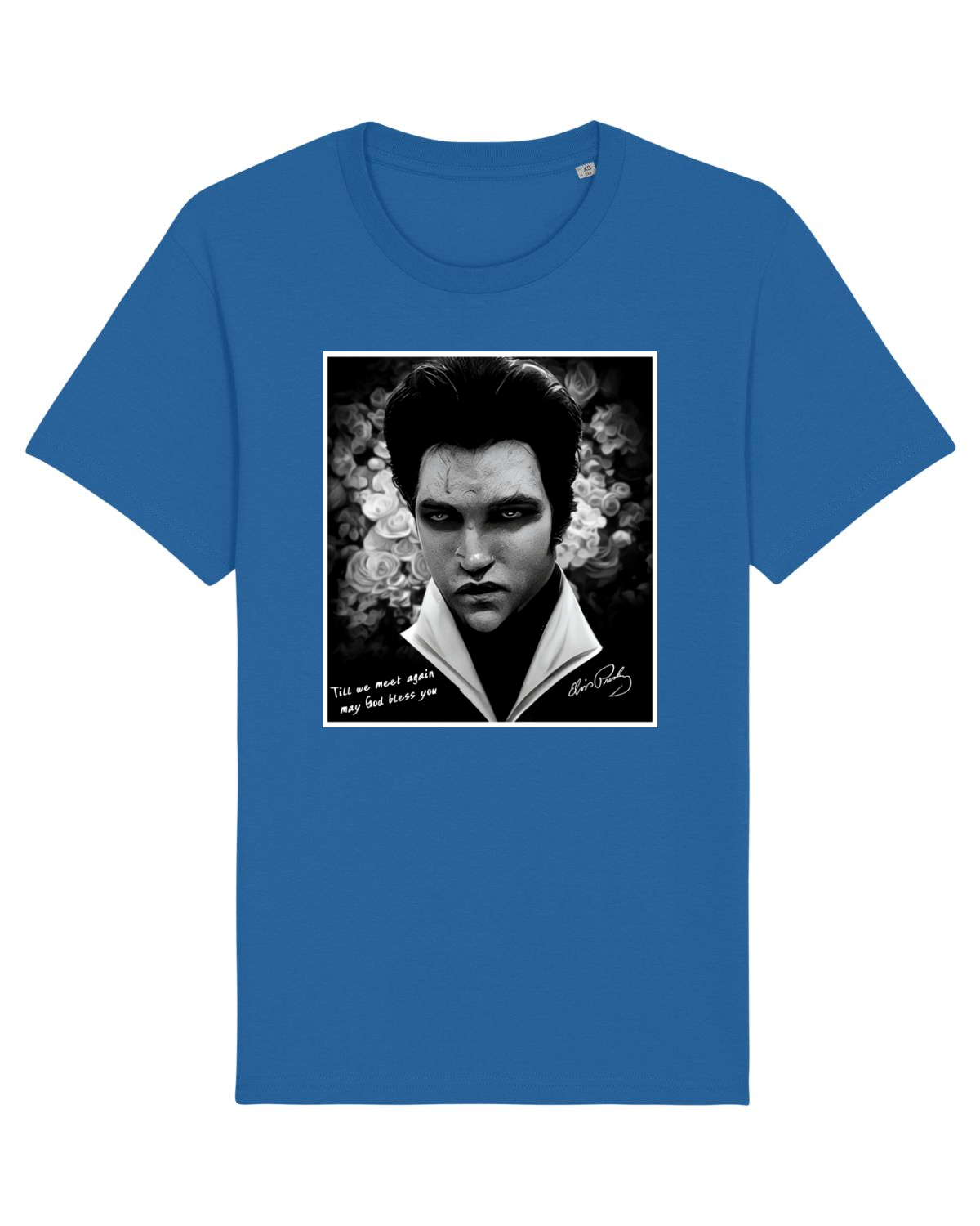 Tricou mânecă scurtă Unisex Rocker Royal Blue