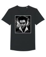 Elvis Presley Tricou mânecă scurtă guler larg Bărbat Skater