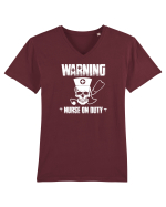 NURSE Tricou mânecă scurtă guler V Bărbat Presenter