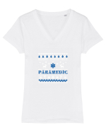 PARAMEDIC Tricou mânecă scurtă guler V Damă Evoker