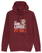 PIT BULL Hanorac cu fermoar Unisex Connector