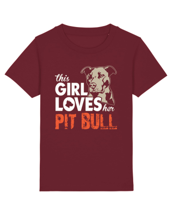 PIT BULL Burgundy