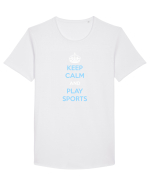PLAY SPORTS Tricou mânecă scurtă guler larg Bărbat Skater