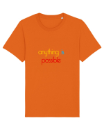 POSSIBLE Tricou mânecă scurtă Unisex Rocker