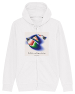 Dont believe everything your mind says Hanorac cu fermoar Unisex Connector