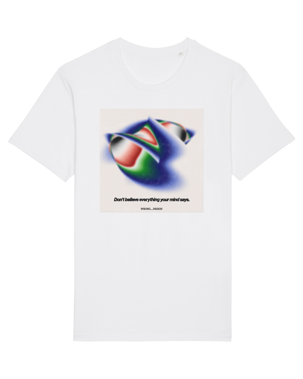 Tricou mânecă scurtă Unisex Rocker White