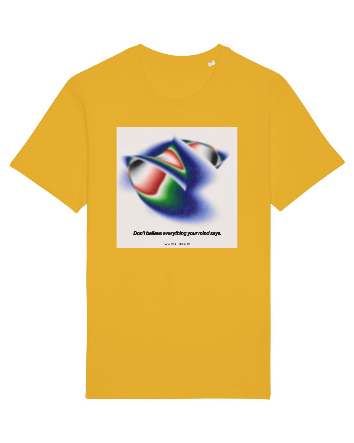 Tricou mânecă scurtă Unisex Rocker Spectra Yellow