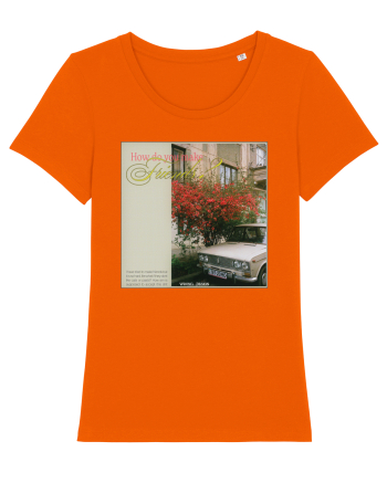 How do you make friends? Bright Orange