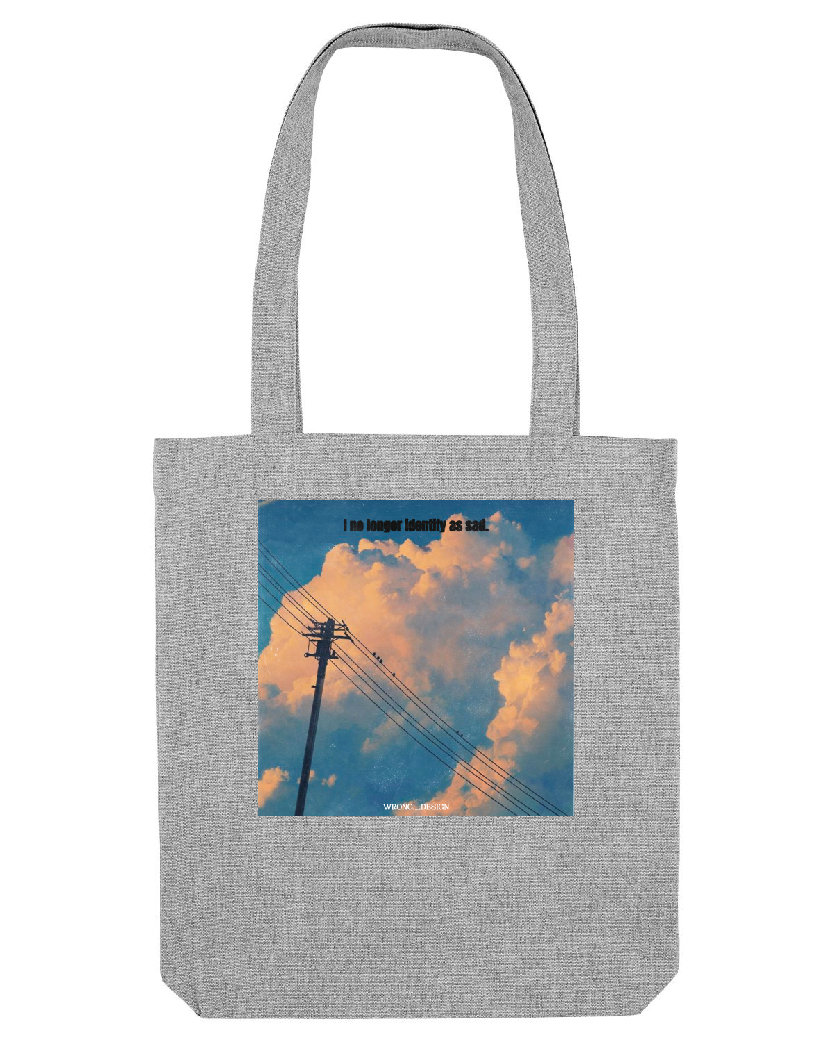 Sacoșă textilă Heather Grey