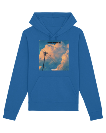 I am no longer sad Royal Blue