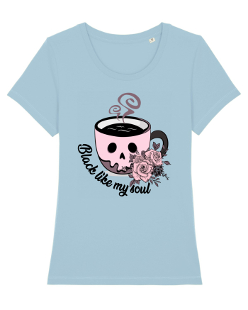 Black like my soul Sky Blue