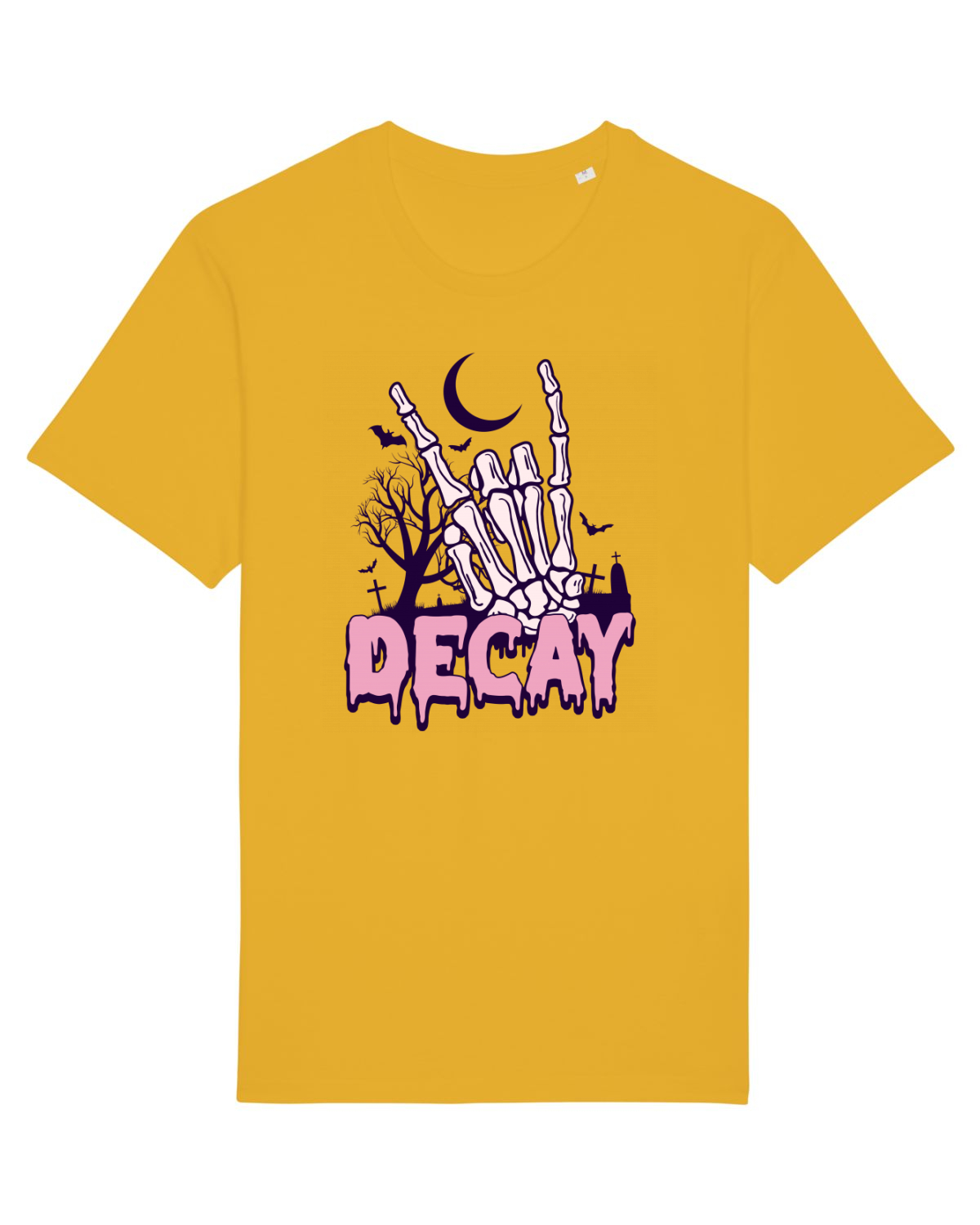 Tricou mânecă scurtă Unisex Rocker Spectra Yellow