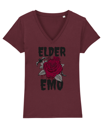 Elder Emo Burgundy