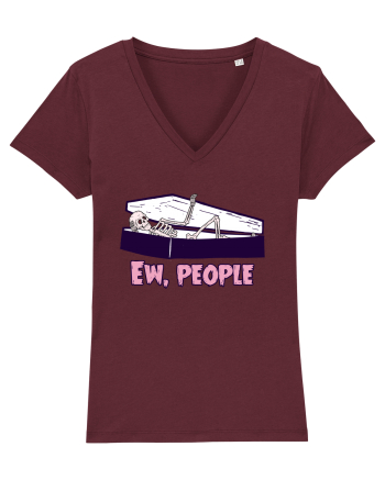 Ew, people Burgundy