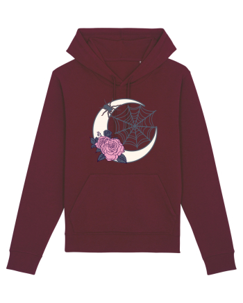 Moon Roses, Spider Net Burgundy