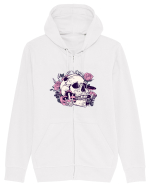 Skull Roses Hanorac cu fermoar Unisex Connector
