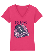 So long and goodnight Tricou mânecă scurtă guler V Damă Evoker