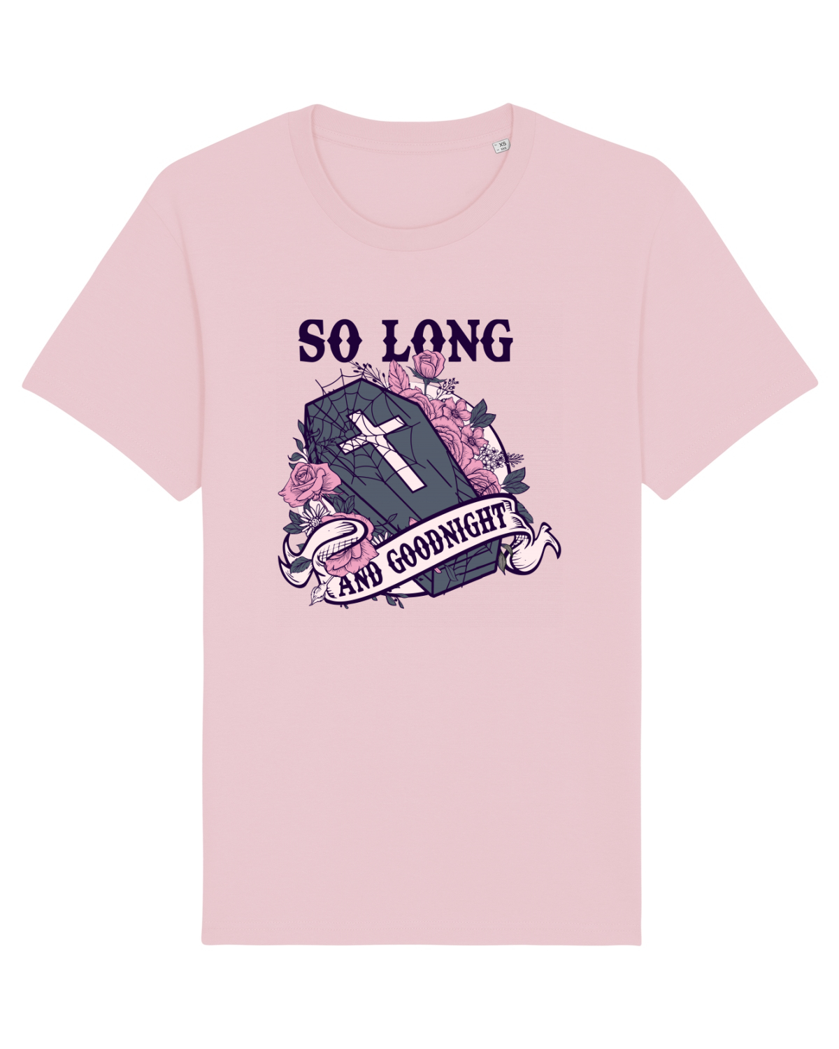 Tricou mânecă scurtă Unisex Rocker Cotton Pink