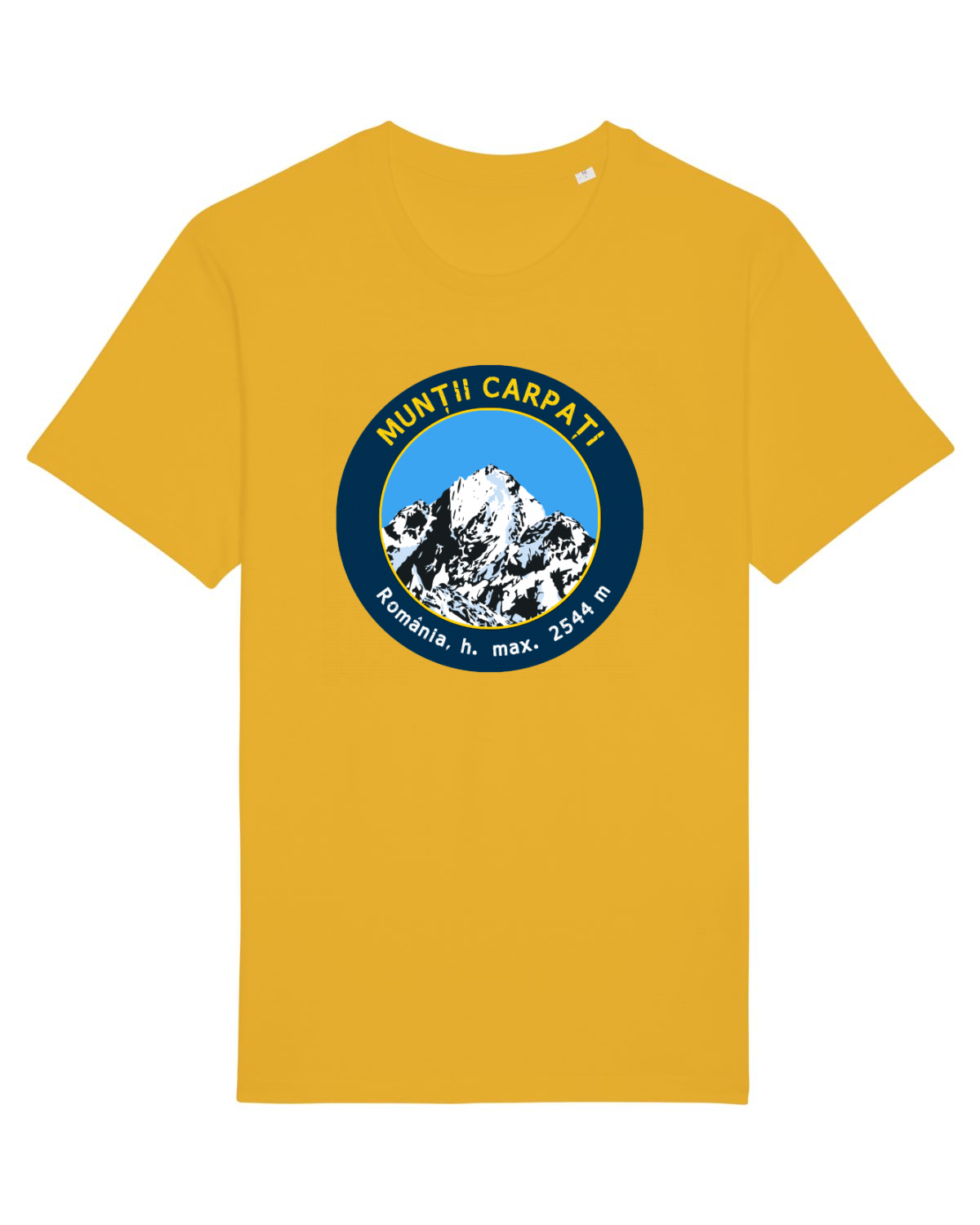Tricou mânecă scurtă Unisex Rocker Spectra Yellow