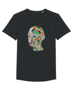 Straturi Tricou mânecă scurtă guler larg Bărbat Skater