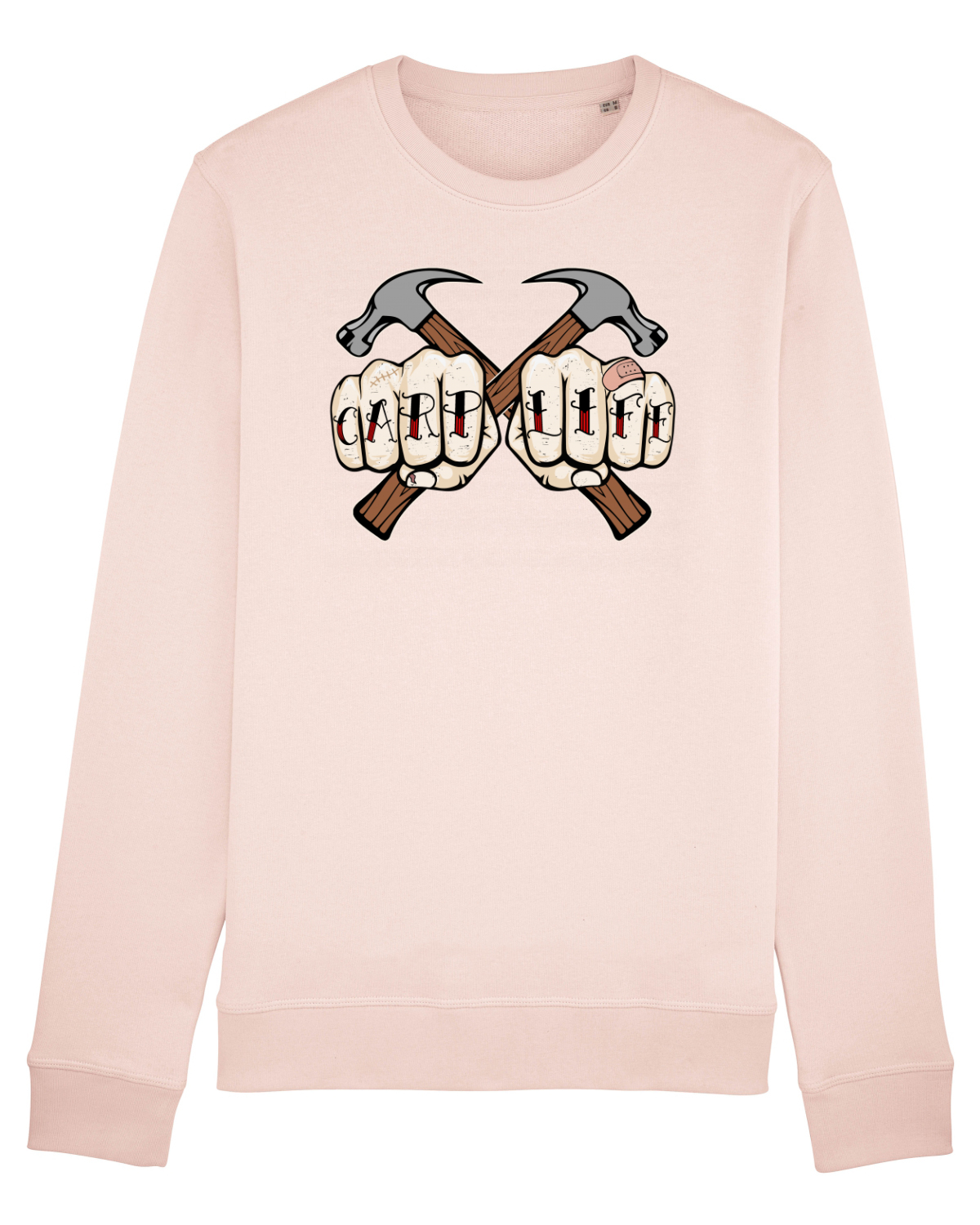 Bluză mânecă lungă Unisex Rise Candy Pink