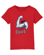 Merg pe mâna ta Tricou mânecă scurtă  Copii Mini Creator