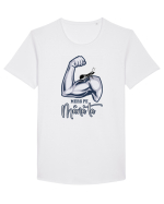 Merg pe mâna ta Tricou mânecă scurtă guler larg Bărbat Skater