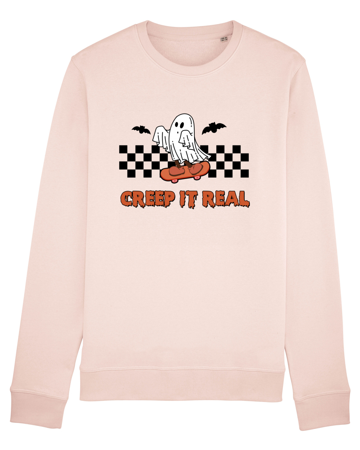 Bluză mânecă lungă Unisex Rise Candy Pink