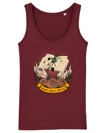 Fight Like A Witch Burgundy
