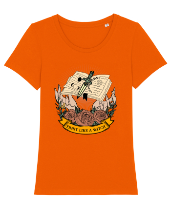 Fight Like A Witch Bright Orange