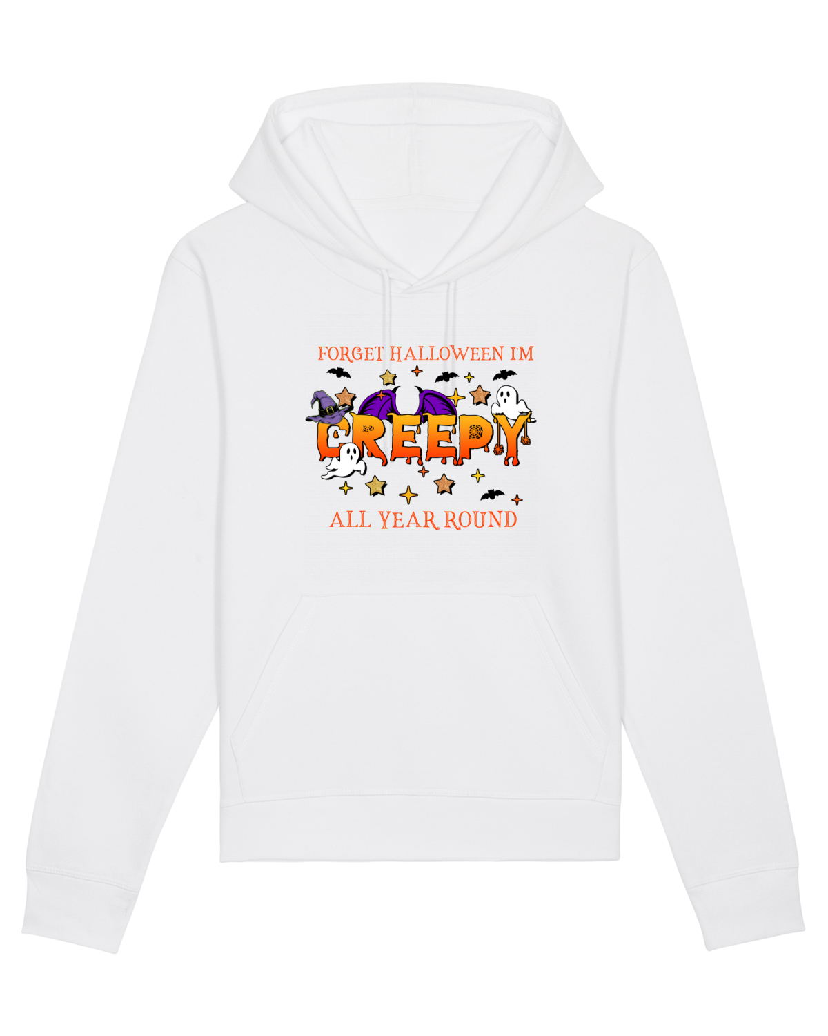 Hanorac Unisex Drummer White
