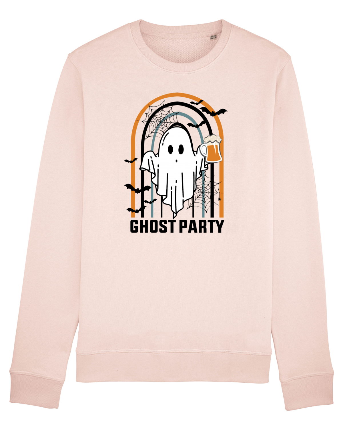 Bluză mânecă lungă Unisex Rise Candy Pink