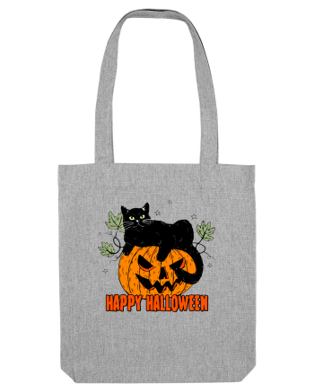 Happy Halloween Meow Heather Grey