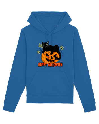 Happy Halloween Meow Royal Blue