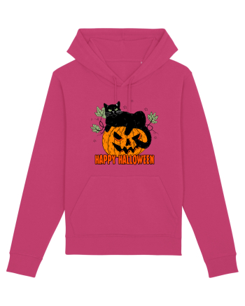 Happy Halloween Meow Raspberry