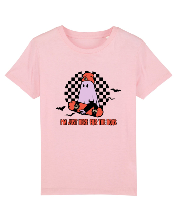 I'm Just Here For The Boos Cotton Pink