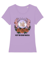 Keep On Being Magical Tricou mânecă scurtă guler larg fitted Damă Expresser