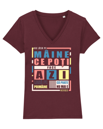 Nu lăsa pe mâine... Burgundy