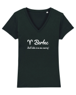 Berbec  Tricou mânecă scurtă guler V Damă Evoker