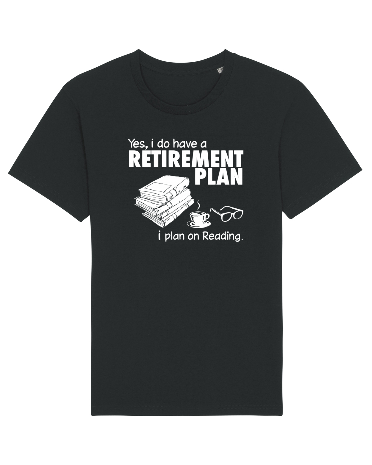 Tricou mânecă scurtă Unisex Rocker Black