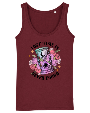 Lost Time Is Never Found Burgundy