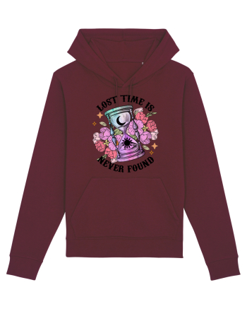 Lost Time Is Never Found Burgundy