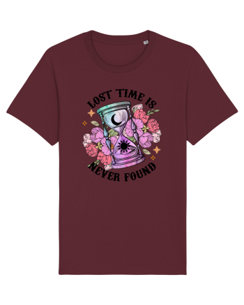 Lost Time Is Never Found Burgundy