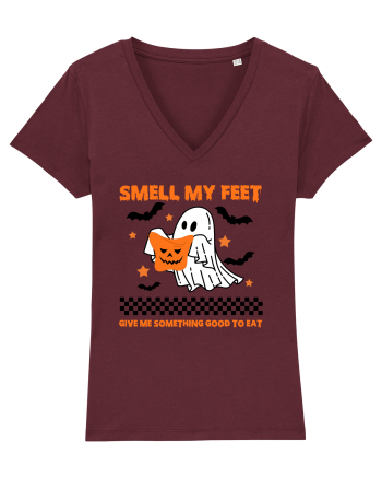 Smell My Feet Give Me Something Good To Eat Burgundy