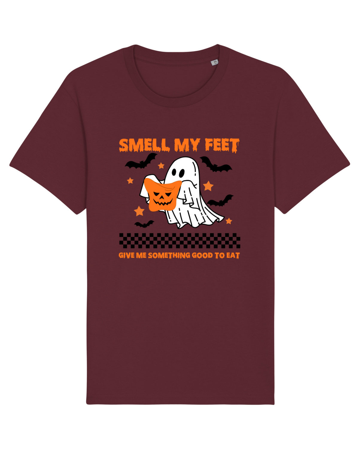 Tricou mânecă scurtă Unisex Rocker Burgundy